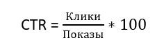 формула ctr